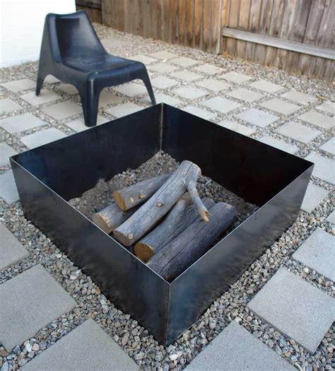 metal sheet for fire pit|homemade metal fire pit designs.